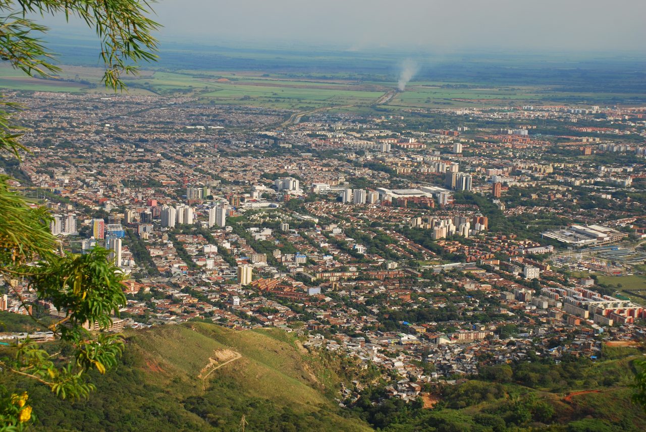 Vista panorámica de Cali, Colombia