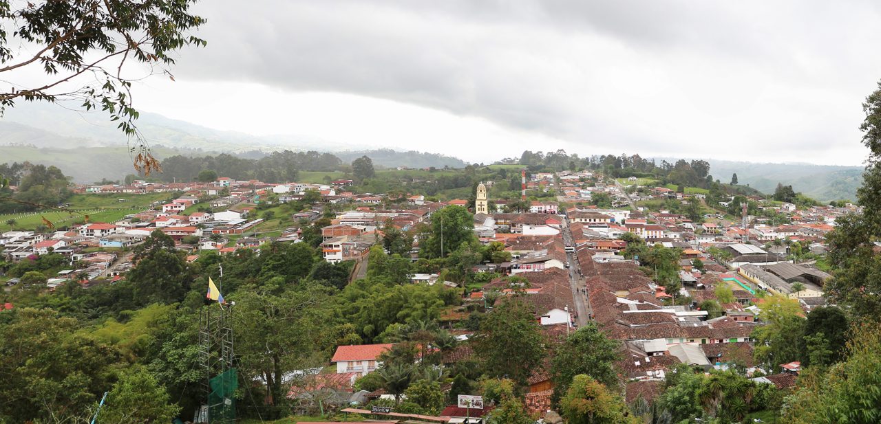 Salento y paisaje cafetero del Quindío